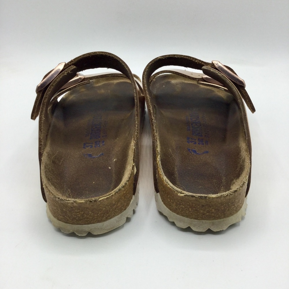 Birkenstock Arizona Soft Footbed Sandal Rose Gold - Picture 7 of 13